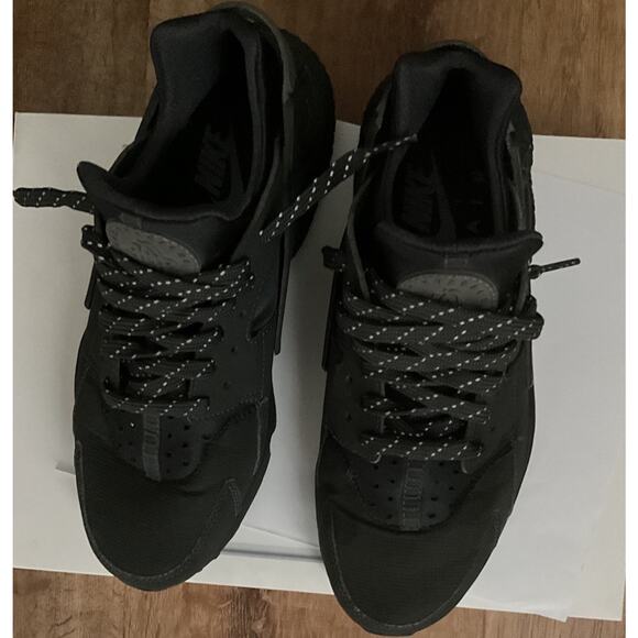 Nike Mens Air Huarache| Gray/Black Casual Shoes Sneakersl Size 8 main image 10